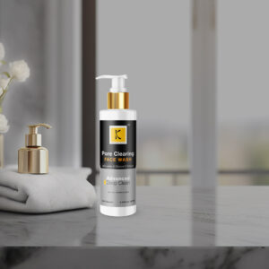 Pore Clearing Face Wash with power of Charcoal & Caffeine deeply cleanses, removes excess oil, dirt and impurities leading to rejuvenated, bright and blemish free skin.