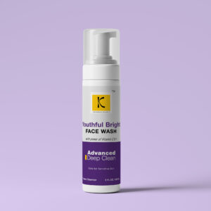 Youthful Bright Face Wash is formulated for sensitive skin. Its gentle formula removes dirt, impurities and excess oil without drying your skin. It helps repair skin texture leaving it smooth and supple.